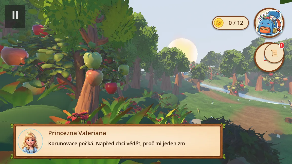 Houština v Lese zpívajících stromů